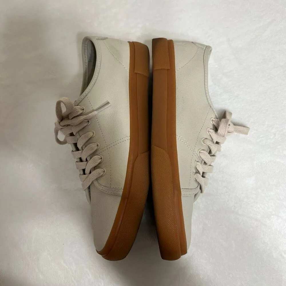 Frye Gia Low Lace Sneakers Ivory 8 Women - Image 6