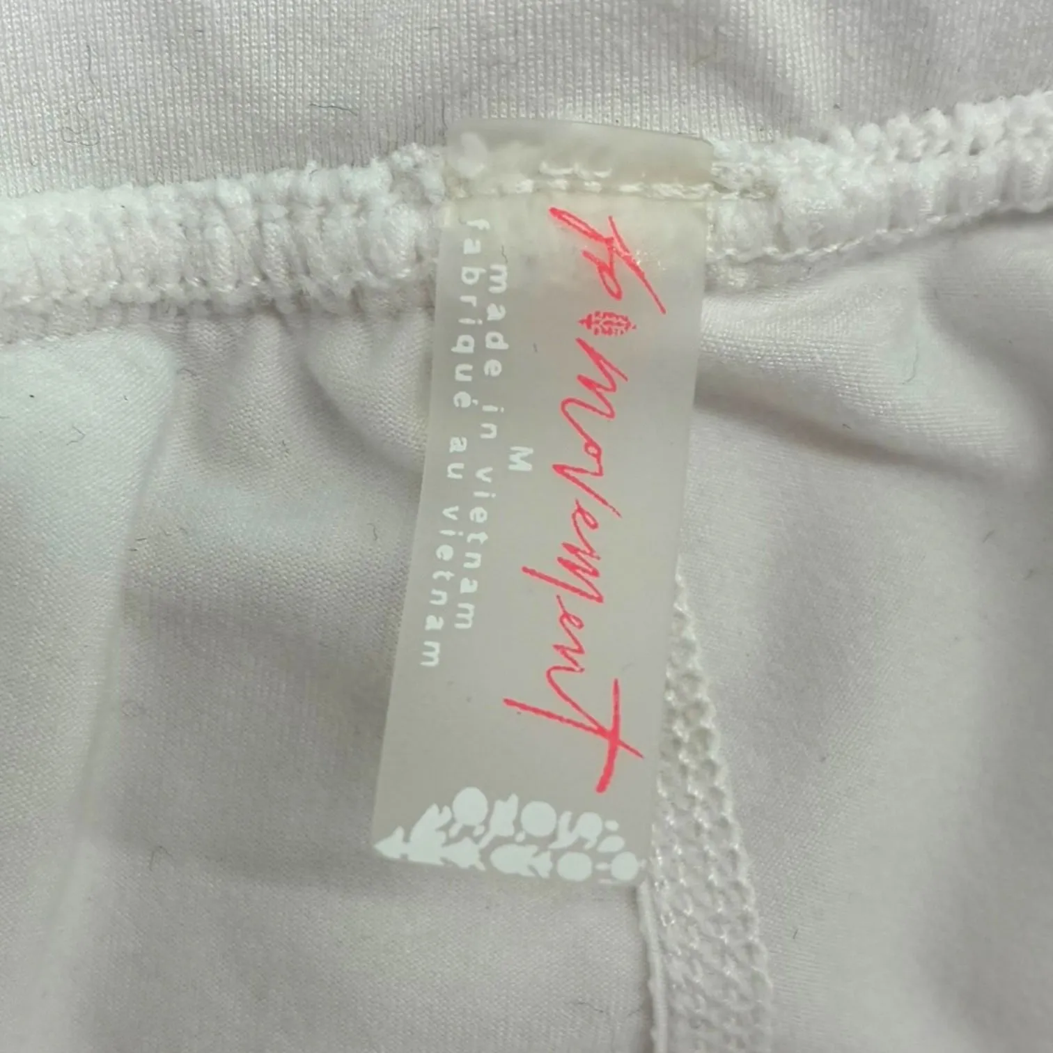 Free People Movement Skort Size M White Athletic Tennis Running Shorts - Image 4