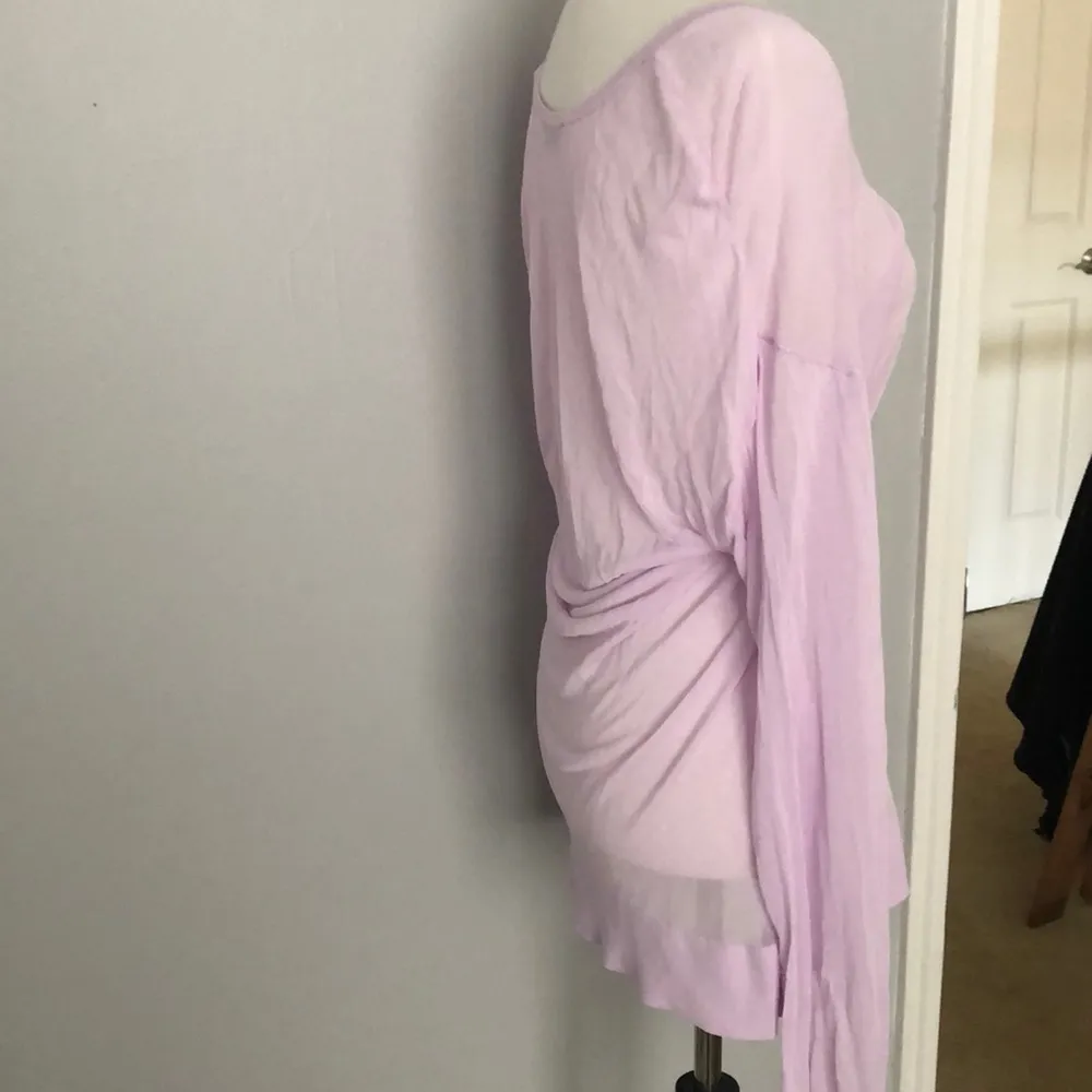 Cute Long Lavender Knit Zara Top - Image 4