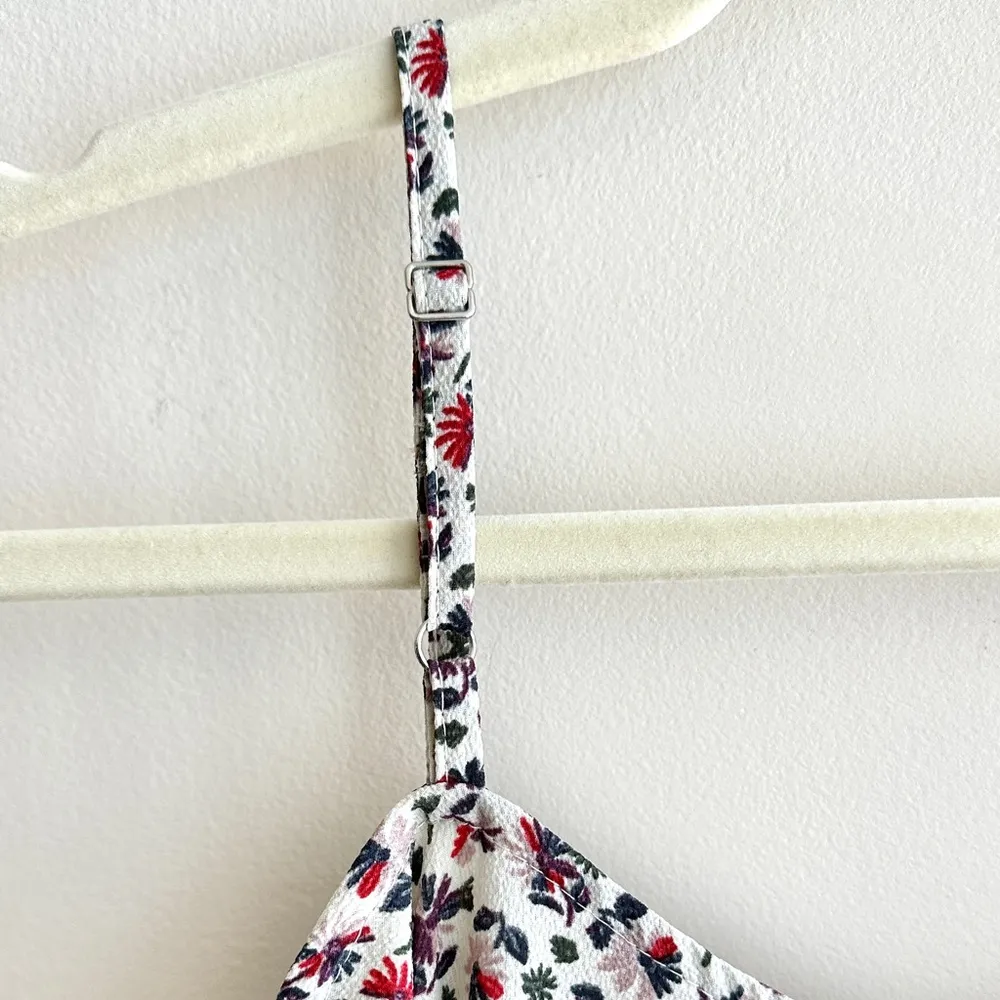 Don’t Ask Why Floral Print Cold Shoulder Flowy Women's Top, One Size - Image 12