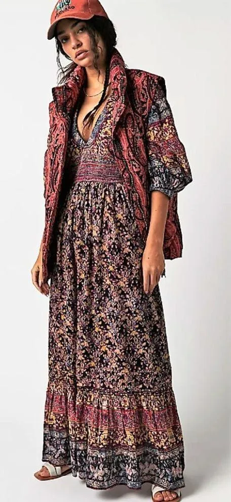 COPY - Free People Golden Hour Maxi Dress - Image 4