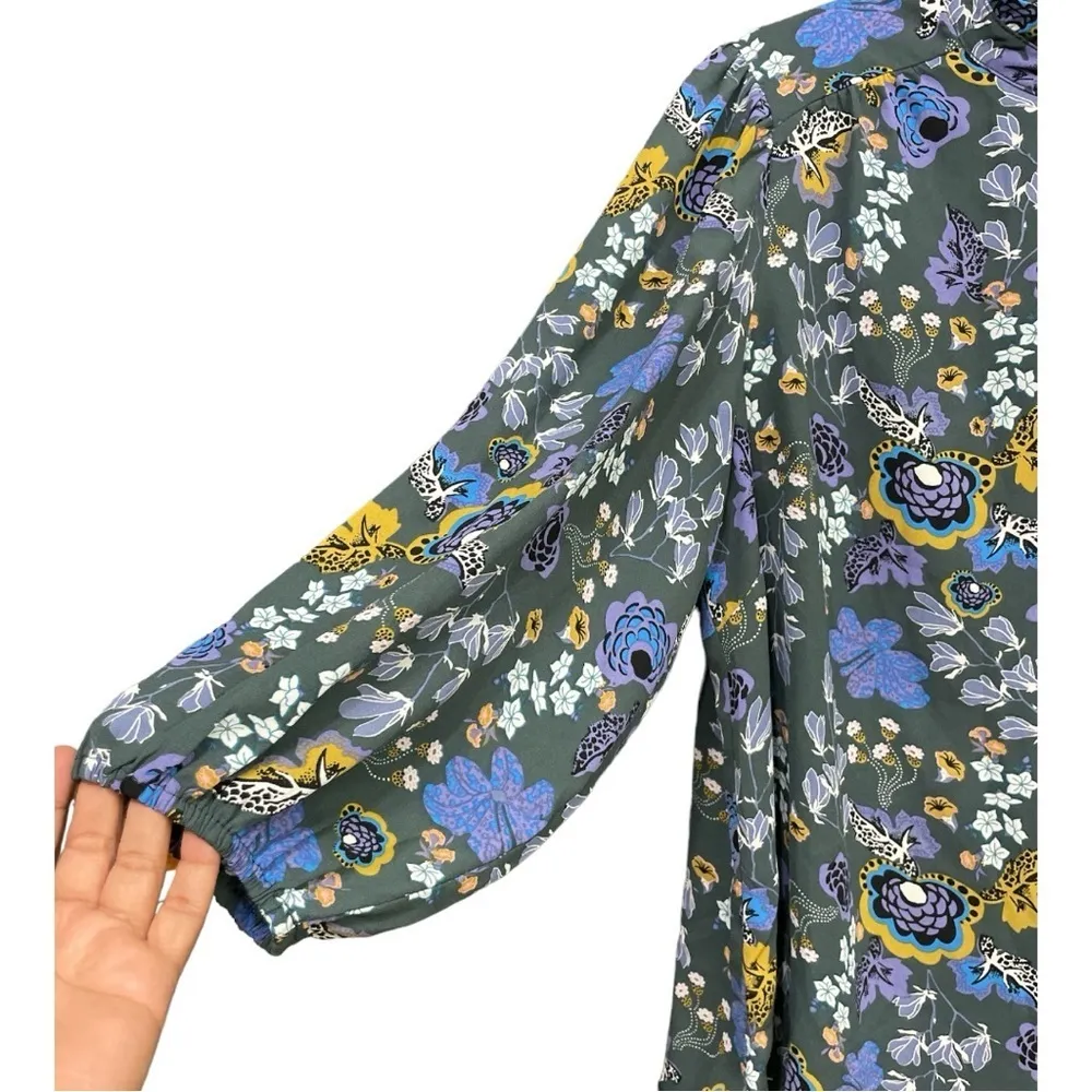 Carolina Belle Floral Blouse size 1X - Image 3