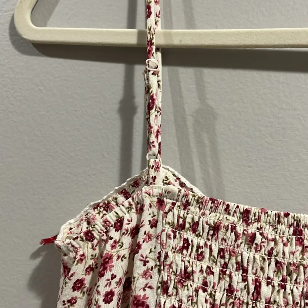 Monteau Floral Spaghetti Adjustable Strap Mini Dress NWT - Image 7