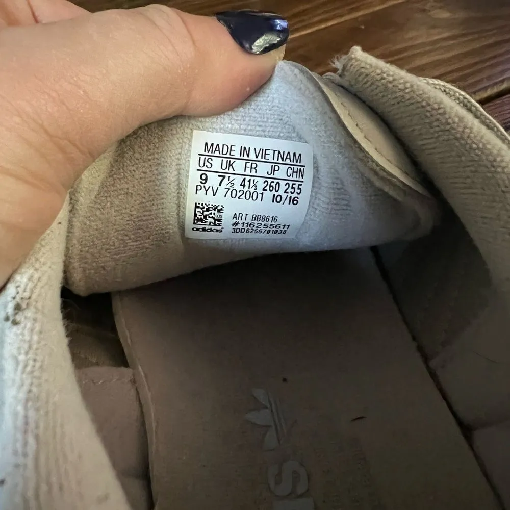 Adidas Samoa light blue low top sneakers women’s size 9 - Image 7