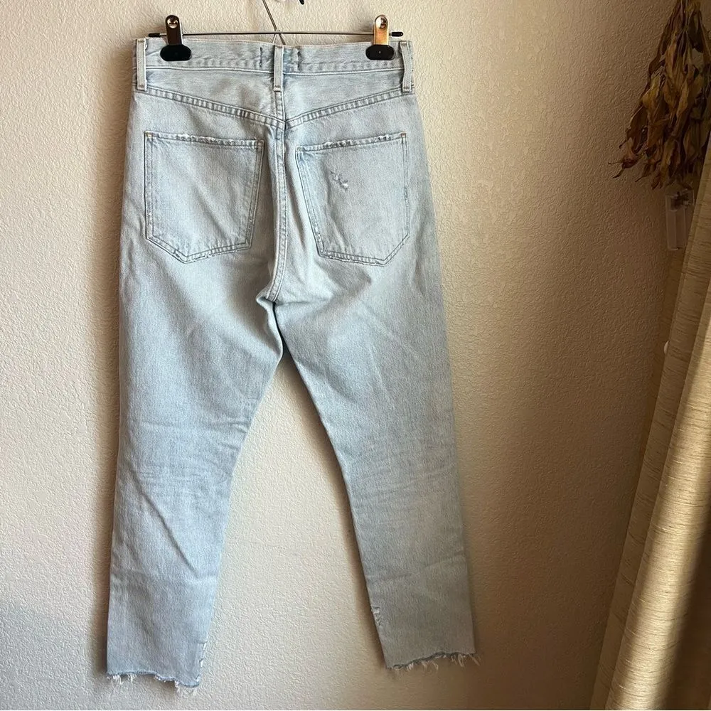 AGOLDE Jamie Jean in Skeptic High Rise Chewed Hem - Image 13