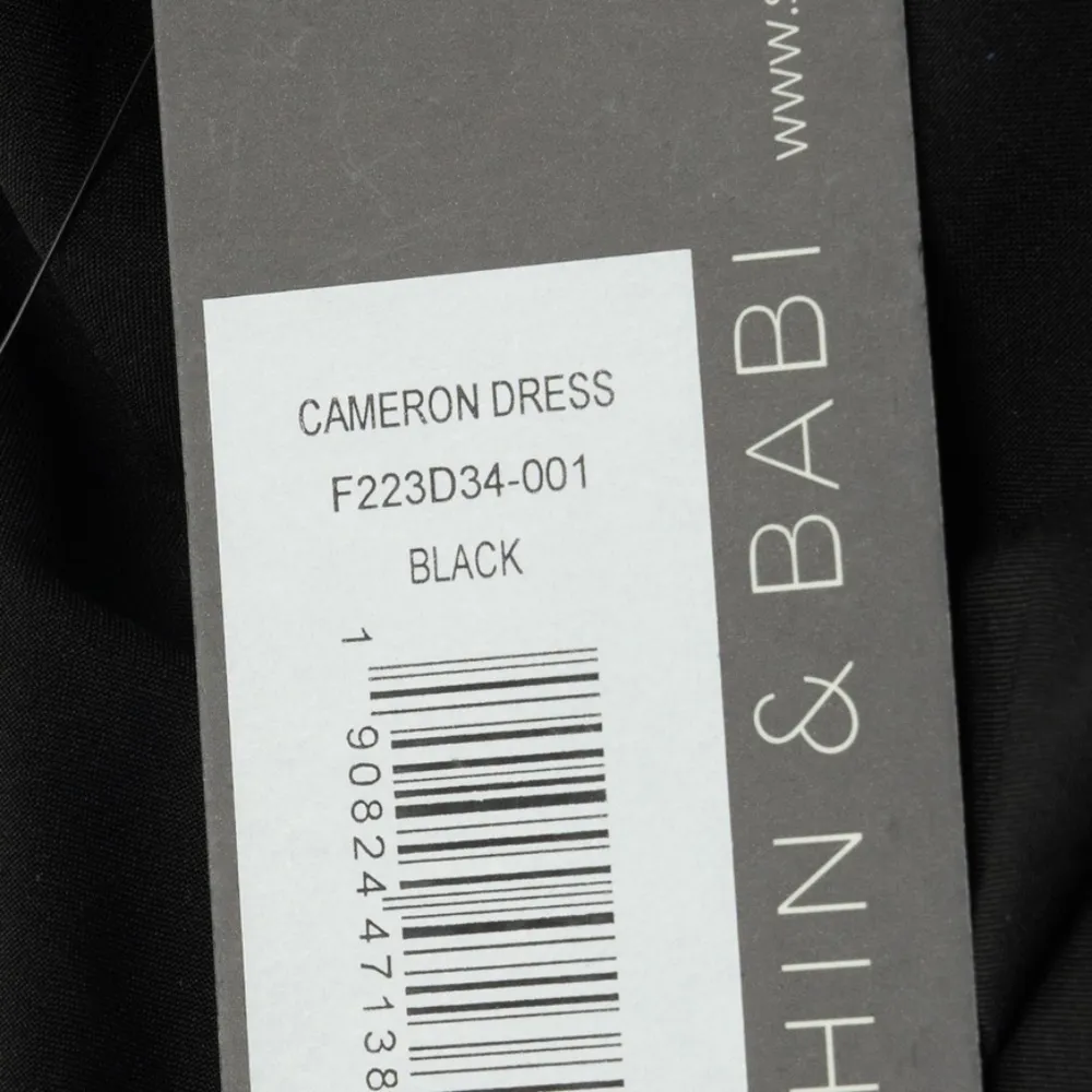 Sachin & Babi. Black Sequin Cowl Back Cameron Dress. - Image 15