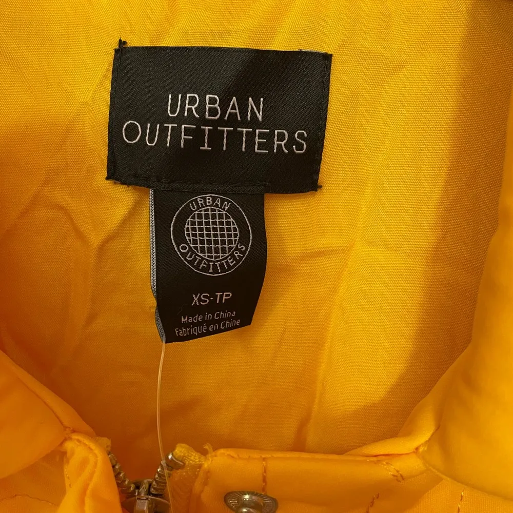 Urban Outfitters Bright Yellow Fun “Bubble Puffer” Quilted Jacket NWT -XS - Image 6