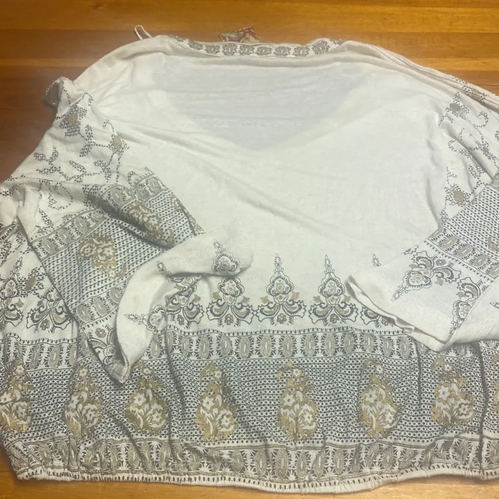 Georgeous lightweight cotton free people cropped top - Image 4