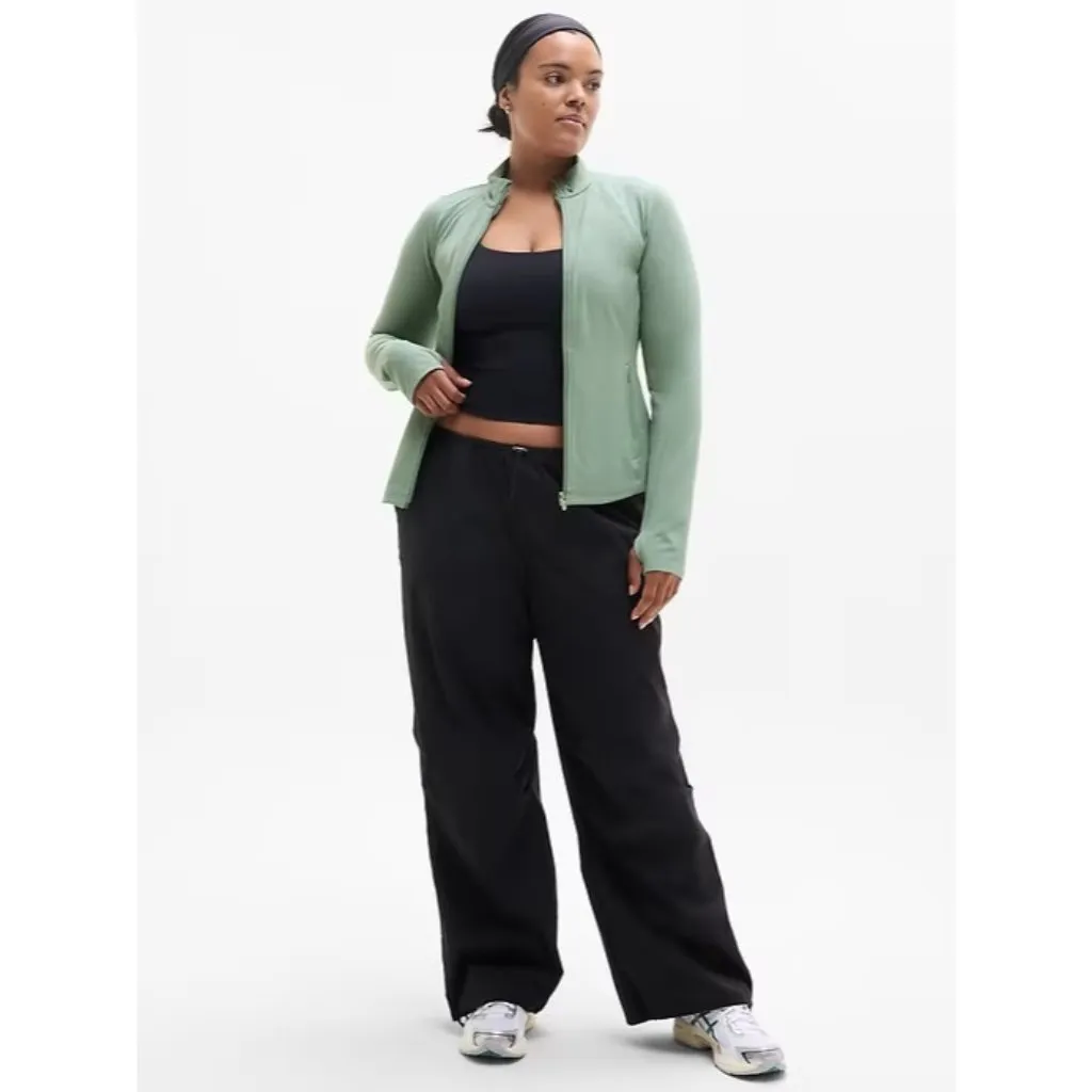 Athleta New  M Salutation Jacket 2.0 Agave Green Medium - Image 4