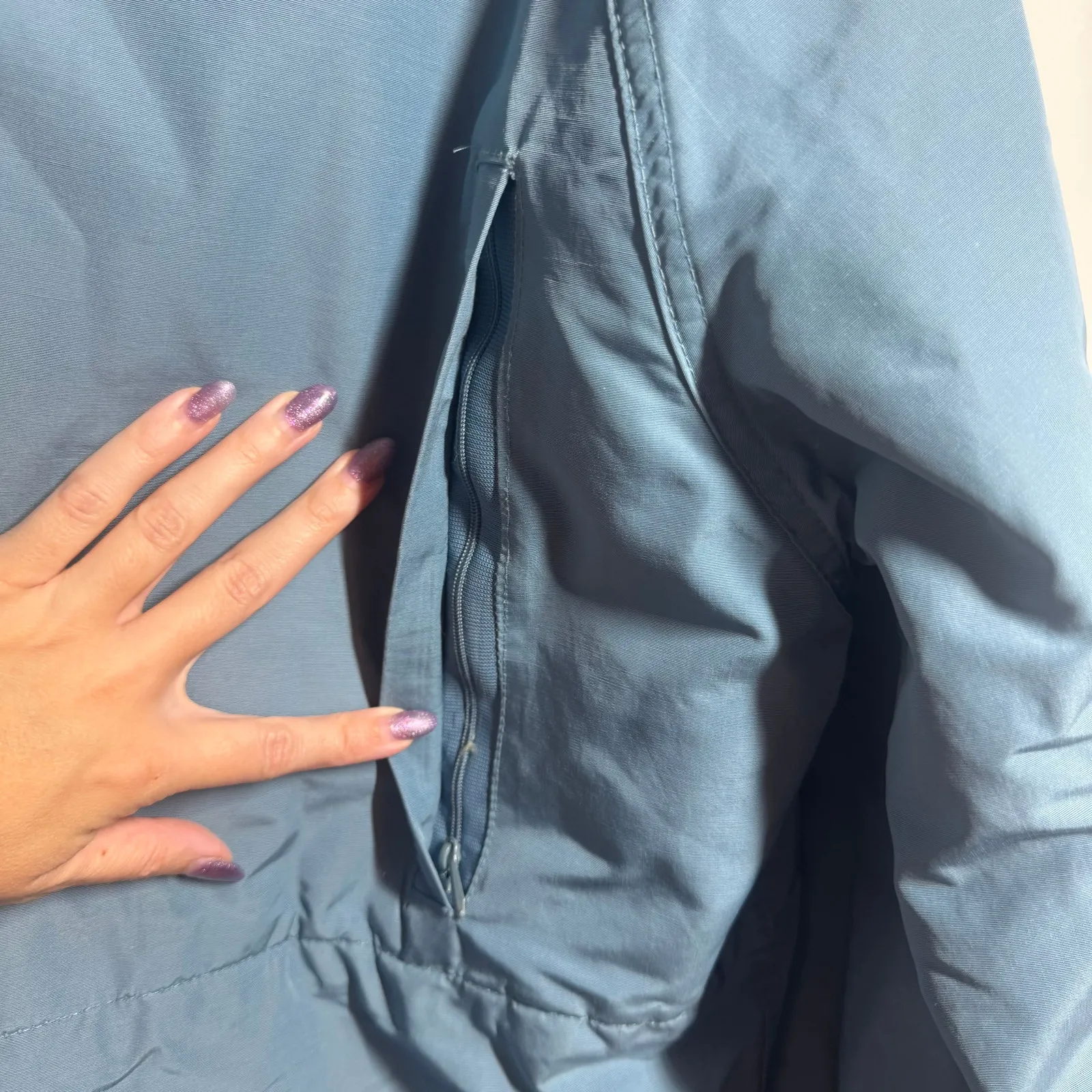 Woolrich Jacket Cotton Nylon Blend Flannel Made In USA Parka Coat Outdoor Hiking - Image 8