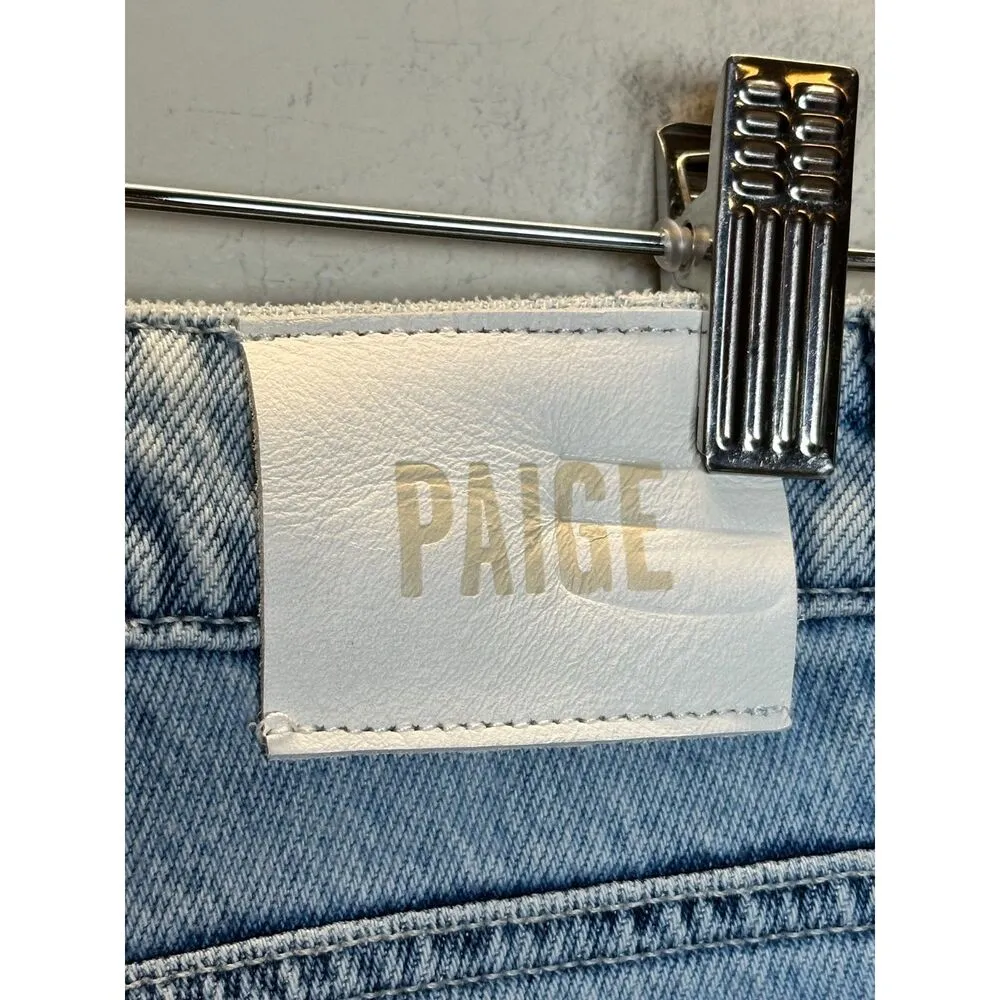 Paige Women's W6770 Size 27 Blue Denim Relaxed Noella Straight Leg Jeans NWT - Image 11