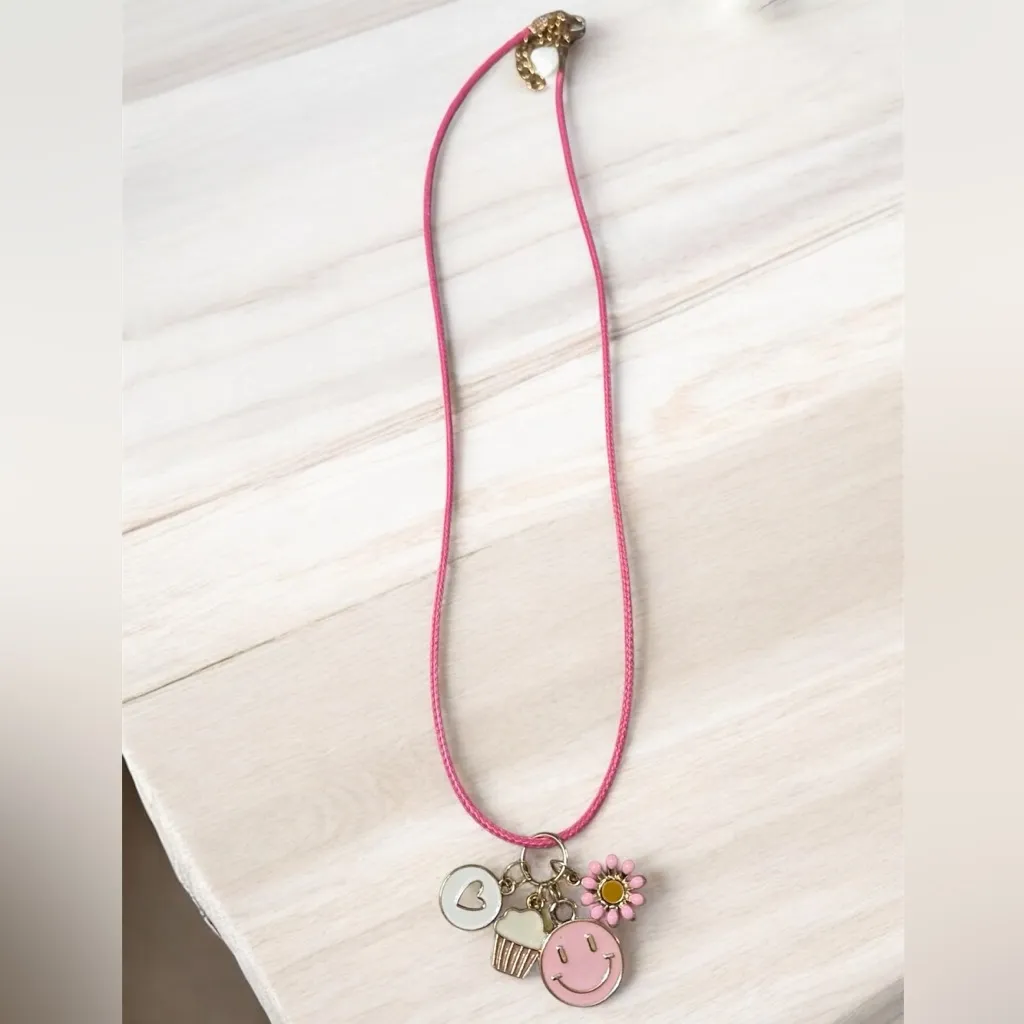 Pink Charm Necklace - Image 2