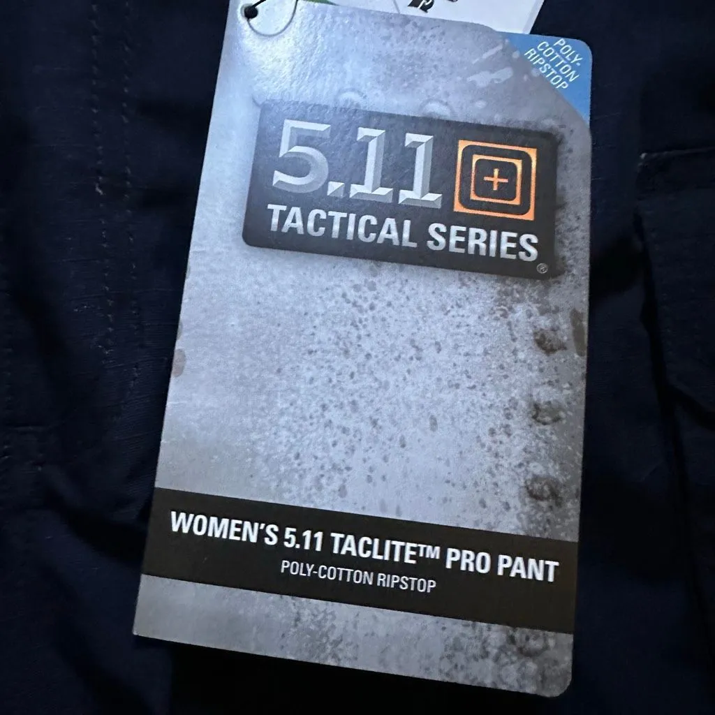 5.11 Navy women’s taclite pro pants 16, L - Image 4