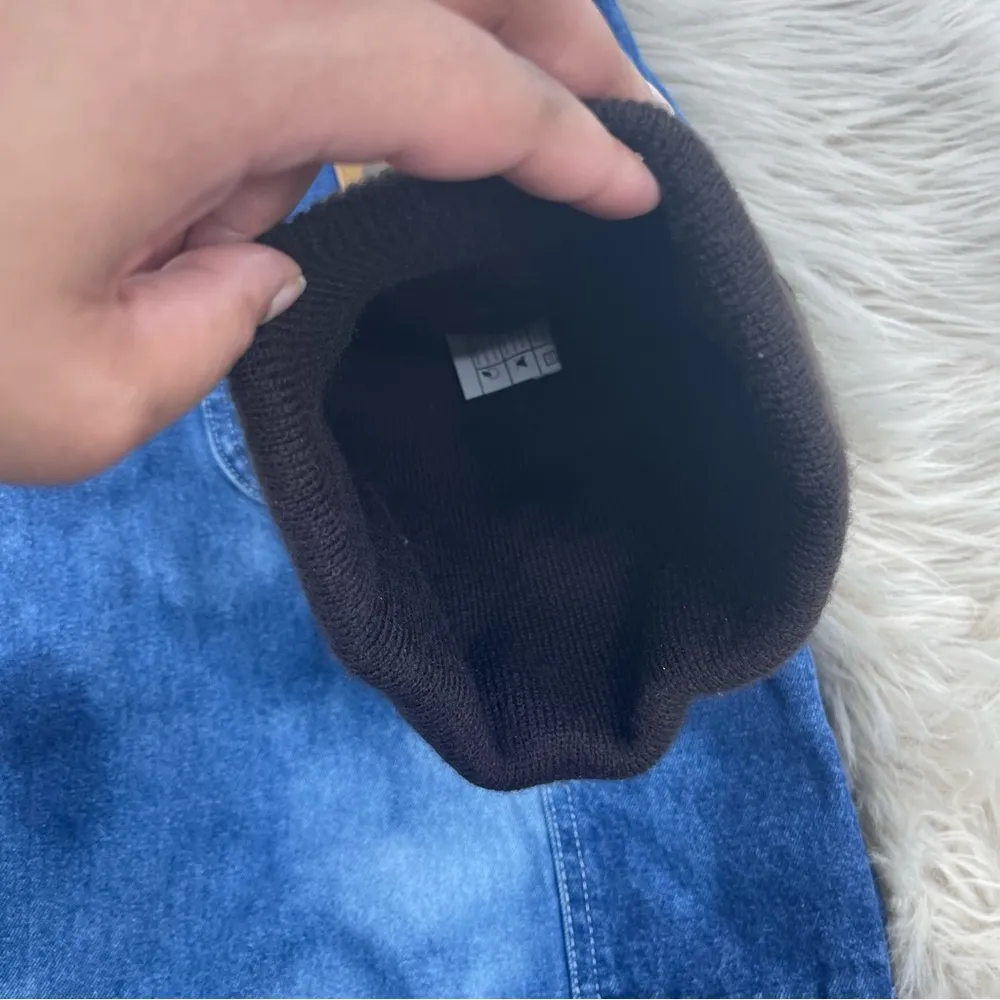 Carhartt Brown Beanie OS - Image 3