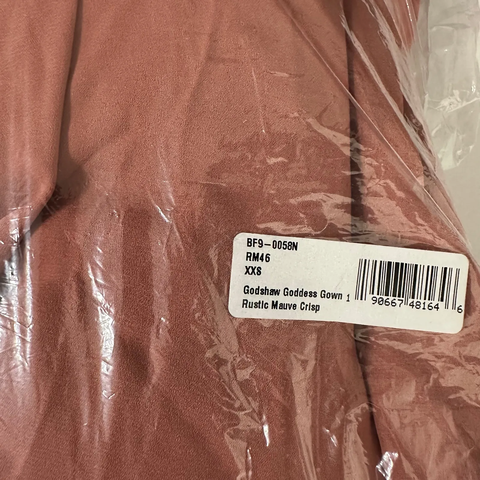 Show Me Your Mumu Godshaw Goddess Gown  Rustic Mauve Size XXS NWT - Image 11