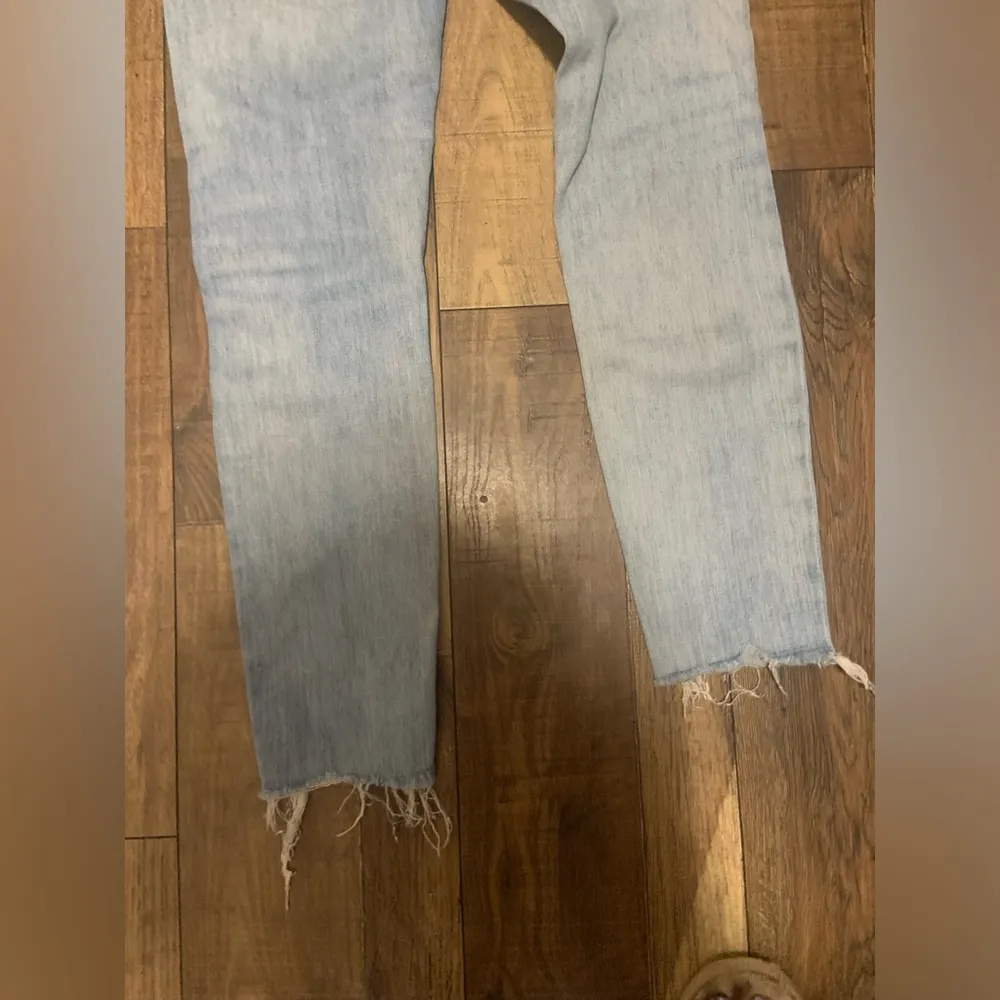 FRAME Le Skinny De Jeanne crop Jeans revolve distressed size 27 designer boho - Image 10