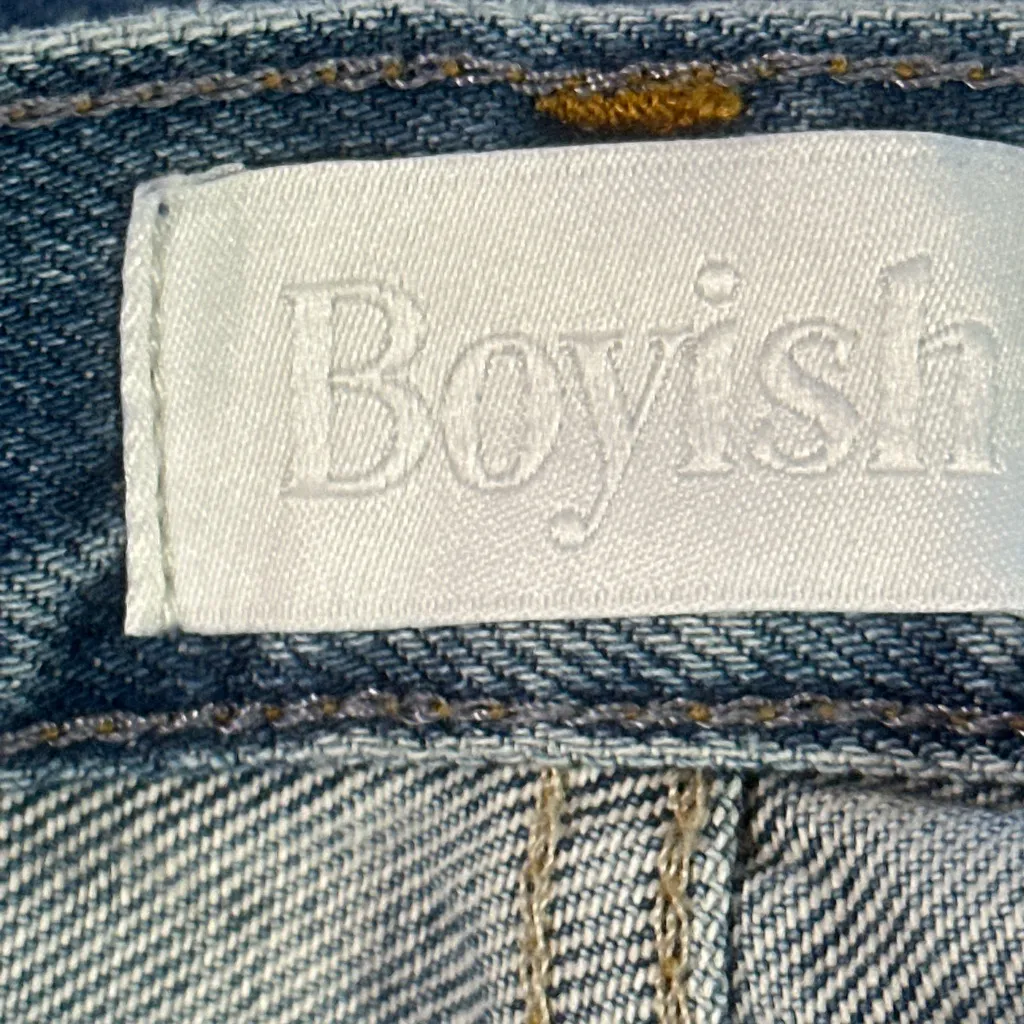 Boyish Women's Button-fly High Rise Blue Jeans Size 30 - Image 11