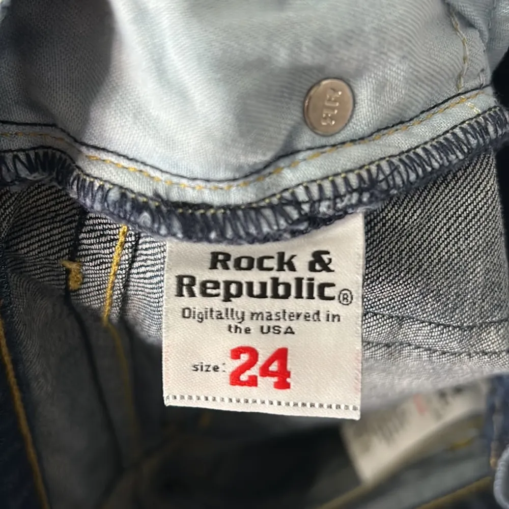 Rock & Republic Y2k  Low Rise Size 24 - Image 9