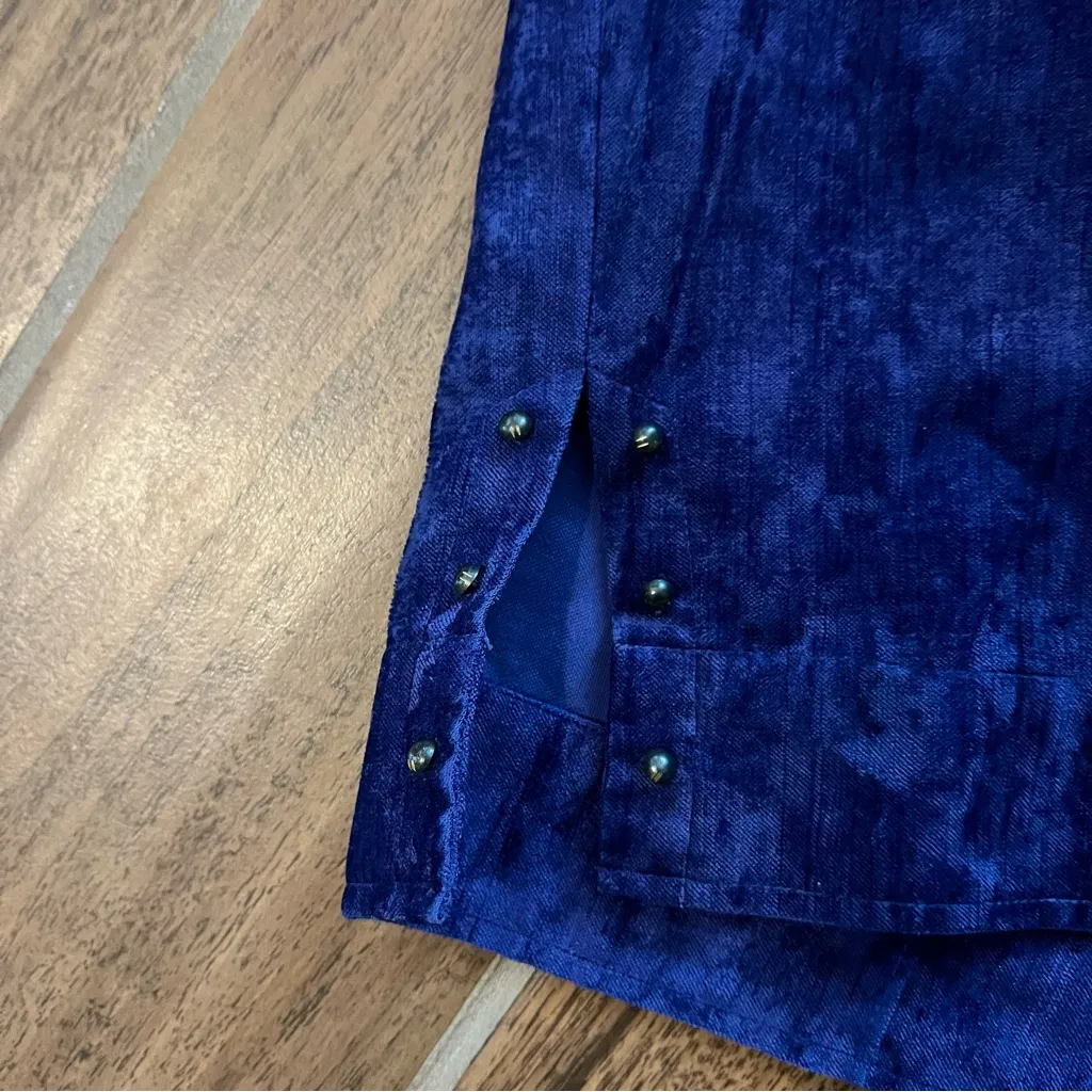 RRL Ralph Lauren women’s velvet top size 3 Purple - Image 3