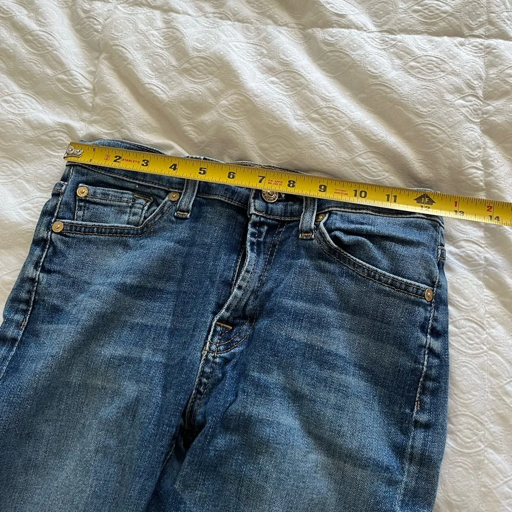 7 for all mankind Blue Denim Jeans - Image 11