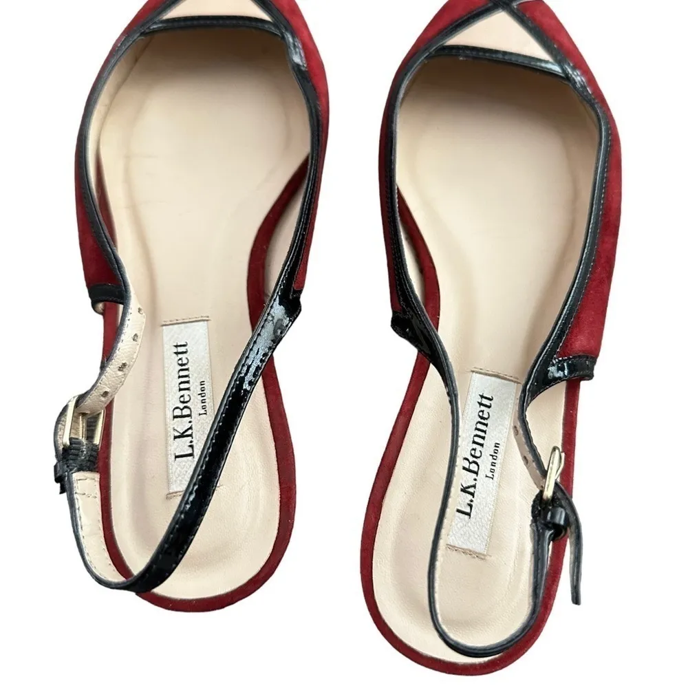 LK Bennett sling back shoe - Image 3