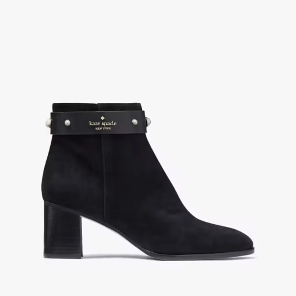 Kate Spade Black Booties Size 7 NIB - Image 8