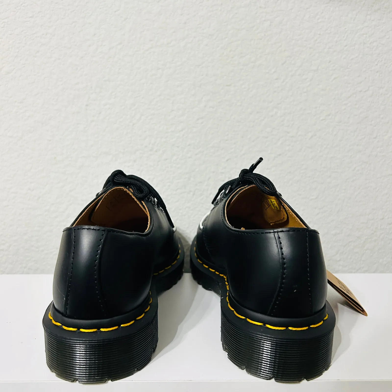 NEW Dr Martens Ramsey Creeper in Black White Rockabilly Size 7 Y2K Skater Punk - Image 8