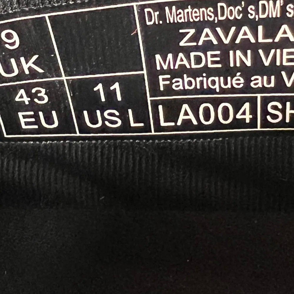 Dr. Martens Women's Zavala Mary Jane Black Leather Shoes Platform  Size 11 NWOT - Image 3