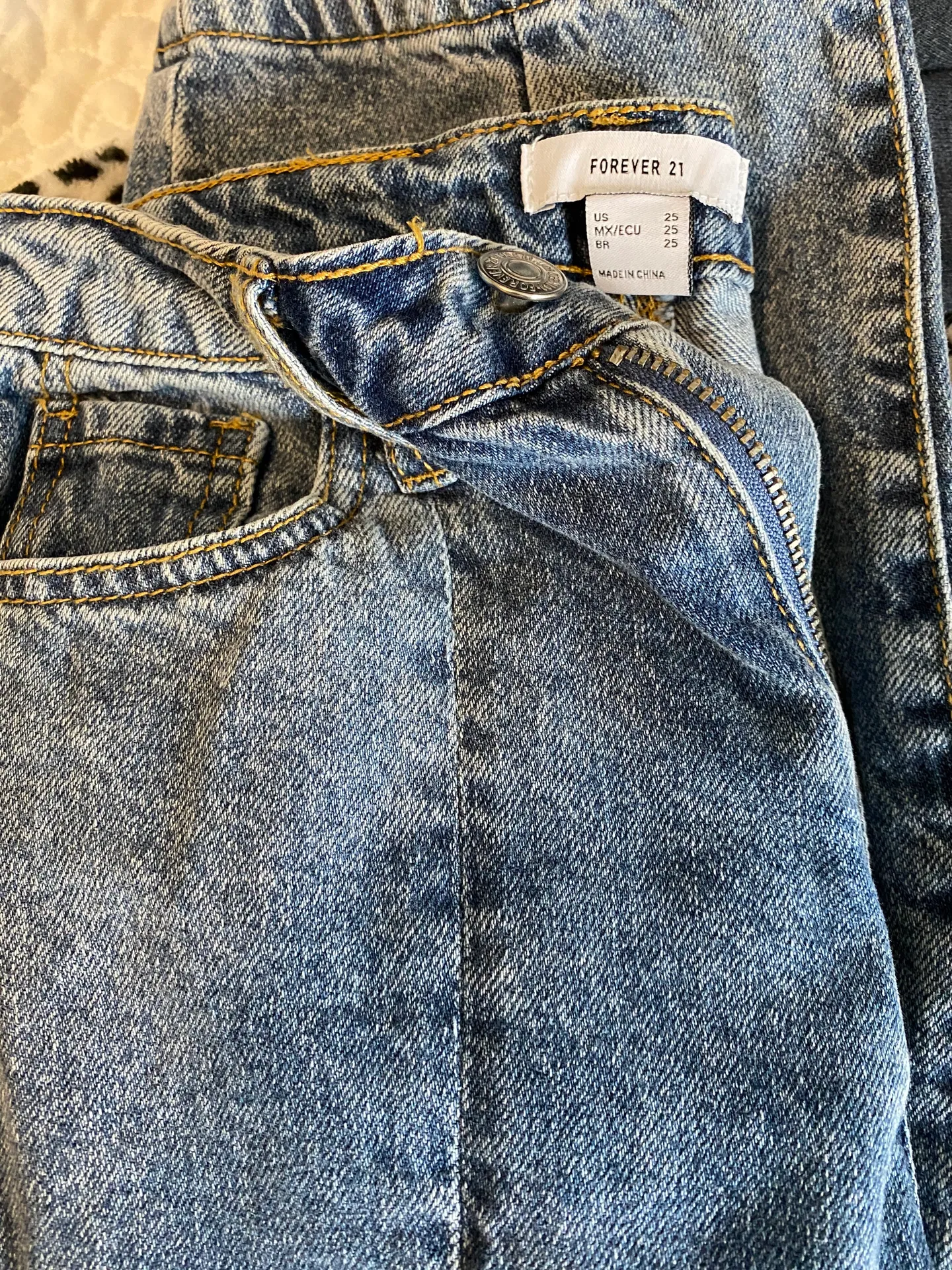 Forever 21 Front Seam Jeans - Image 5