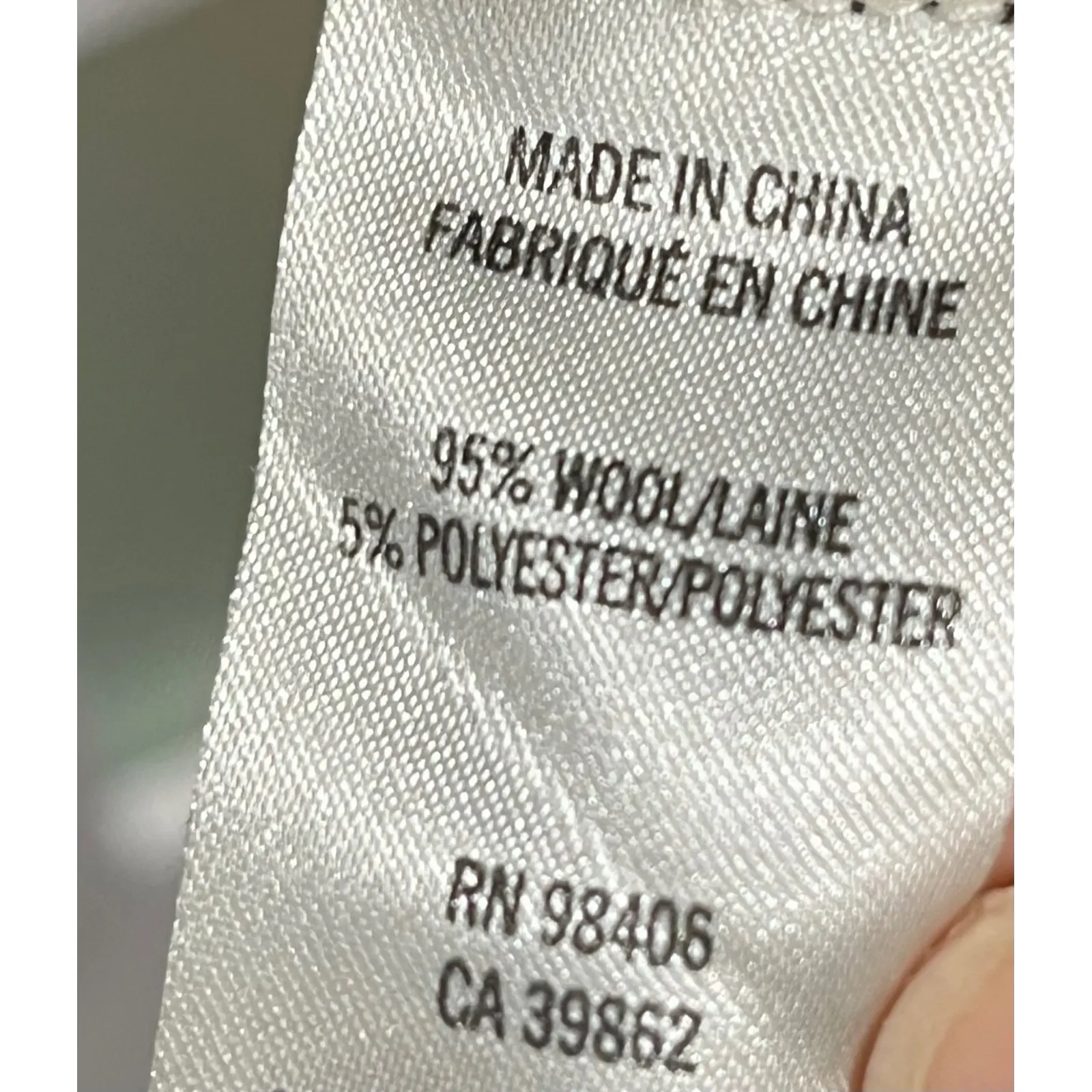 Theory Black wool blend Knit Sweater Dress Long Sleeve Crew Neck Size M - Image 3