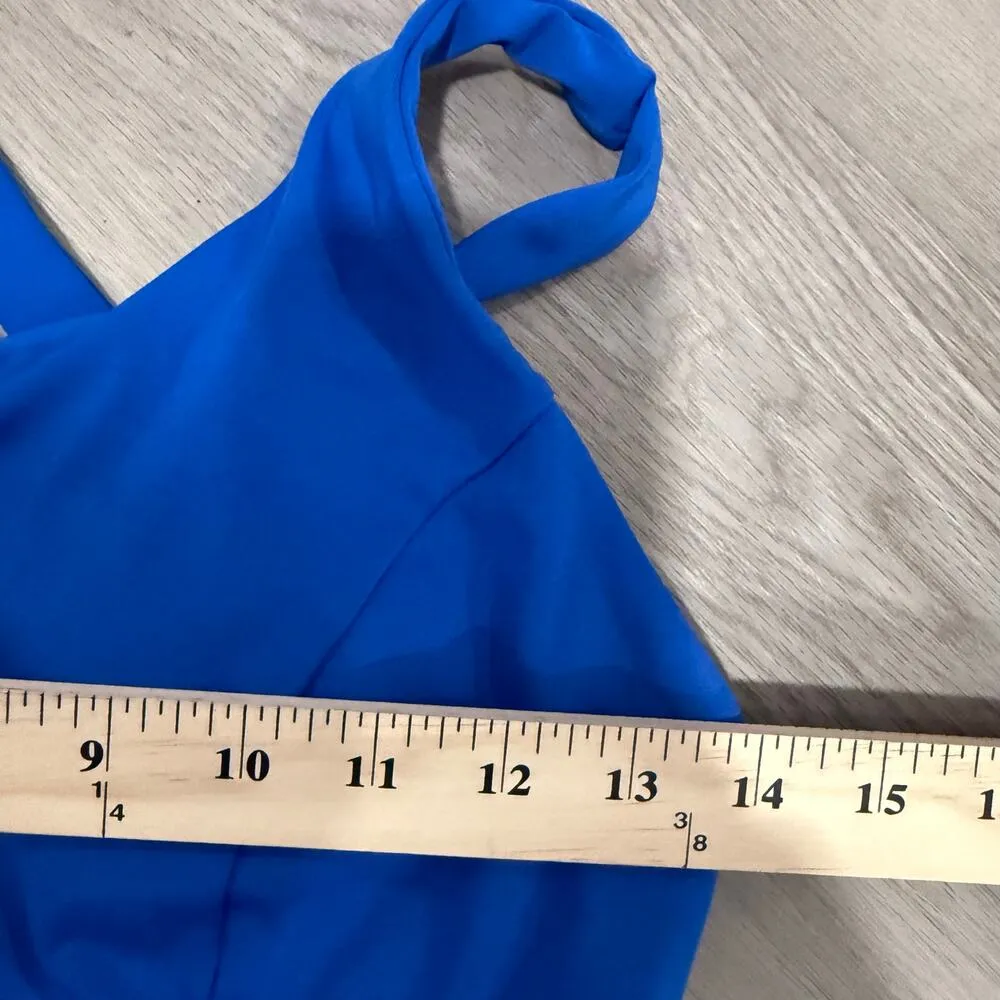 Halara Crisscross Flare 2 Piece Pocket Active Casual Dress Turkish Sea NWT S - Image 9