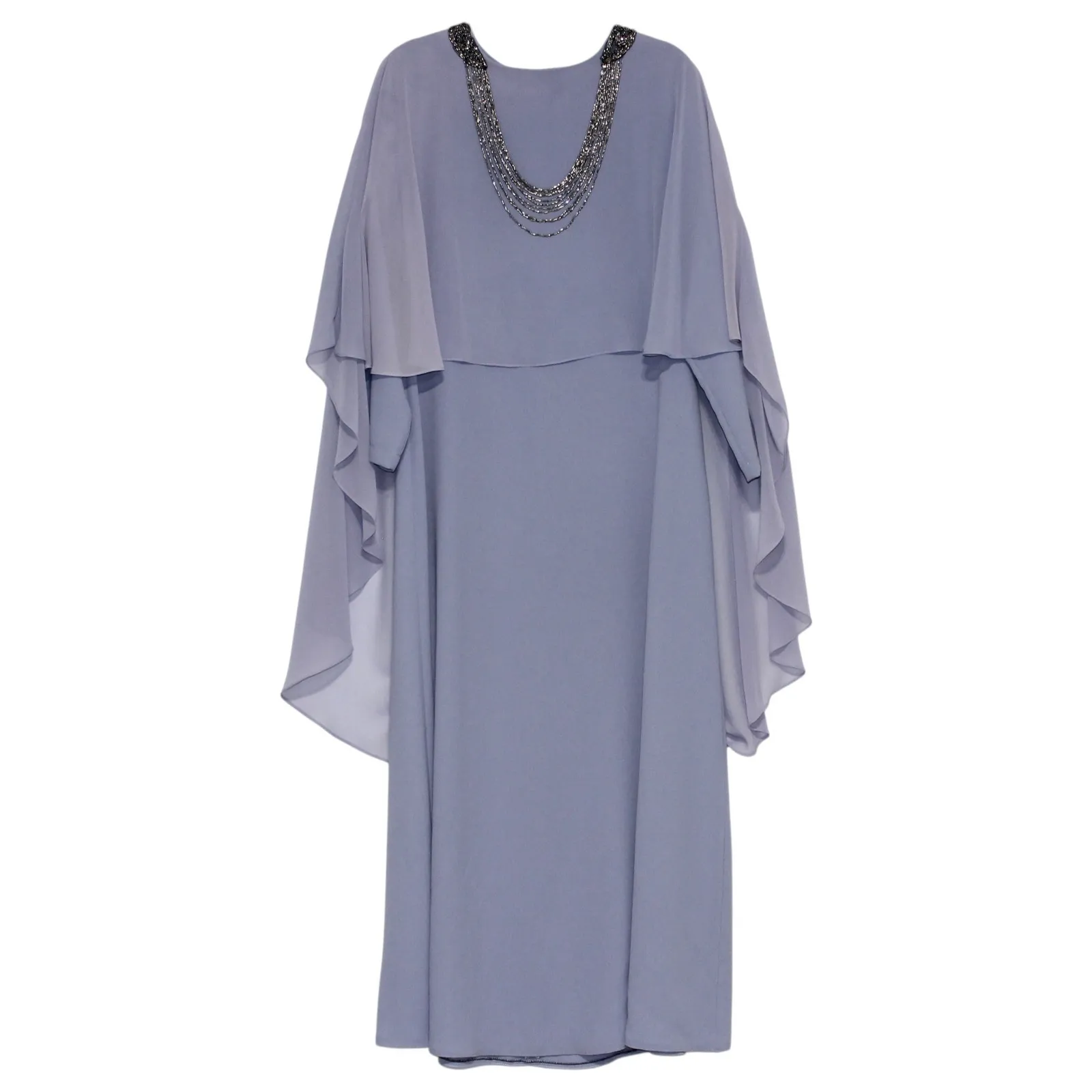 Tuay Lilac Purple Modest Hijabi Formal Maxi Dress Size 46 Large - Image 3