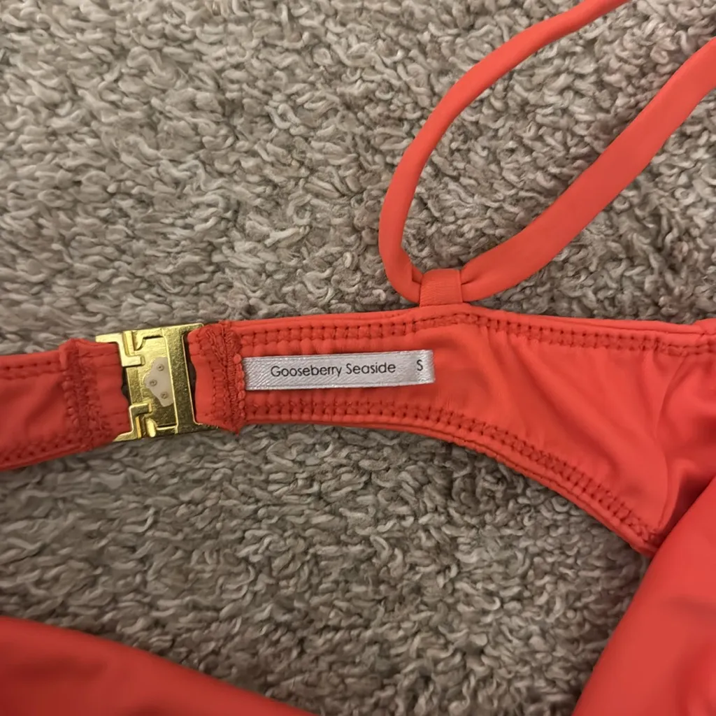 Gooseberry Bikini Top Orange - Image 2