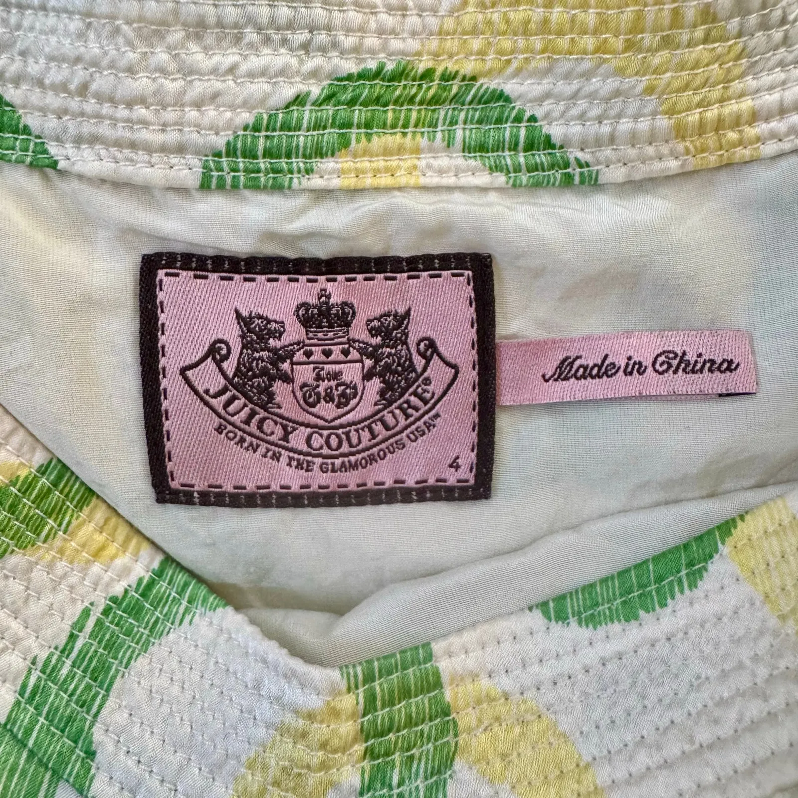 VTG Juicy Couture 100% Silk Babydoll Dress Fairy Festival Boho Sz 4 NO Belt - Image 3