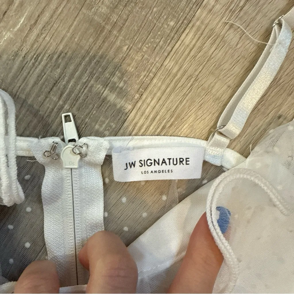 Elegant White Lace corset Size XS - Image 2