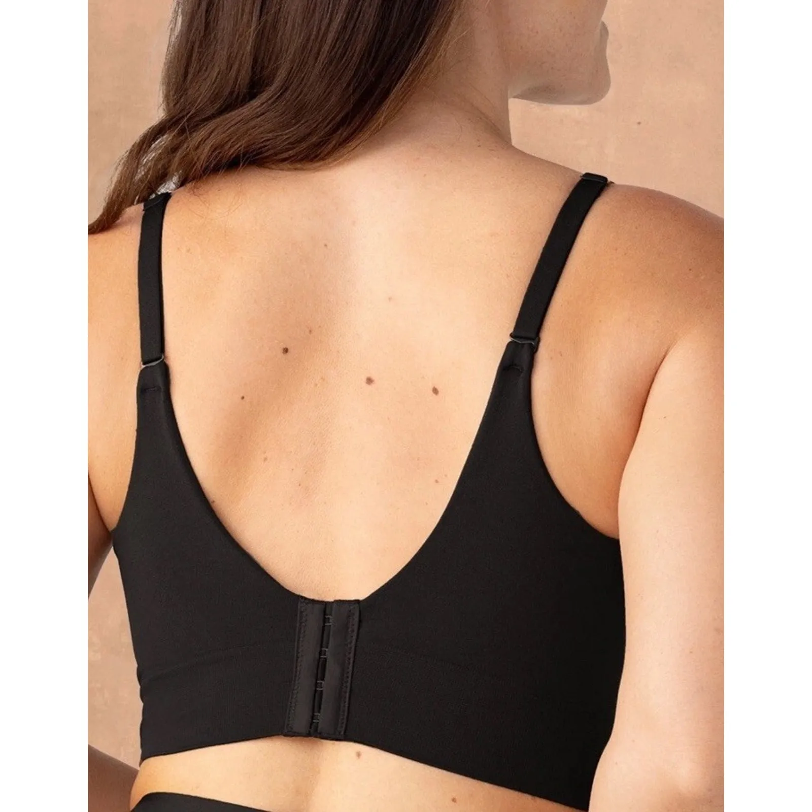 Truekind Supportive Comfort Wireless Shaping BraNEW Size LARGE Black - Image 2