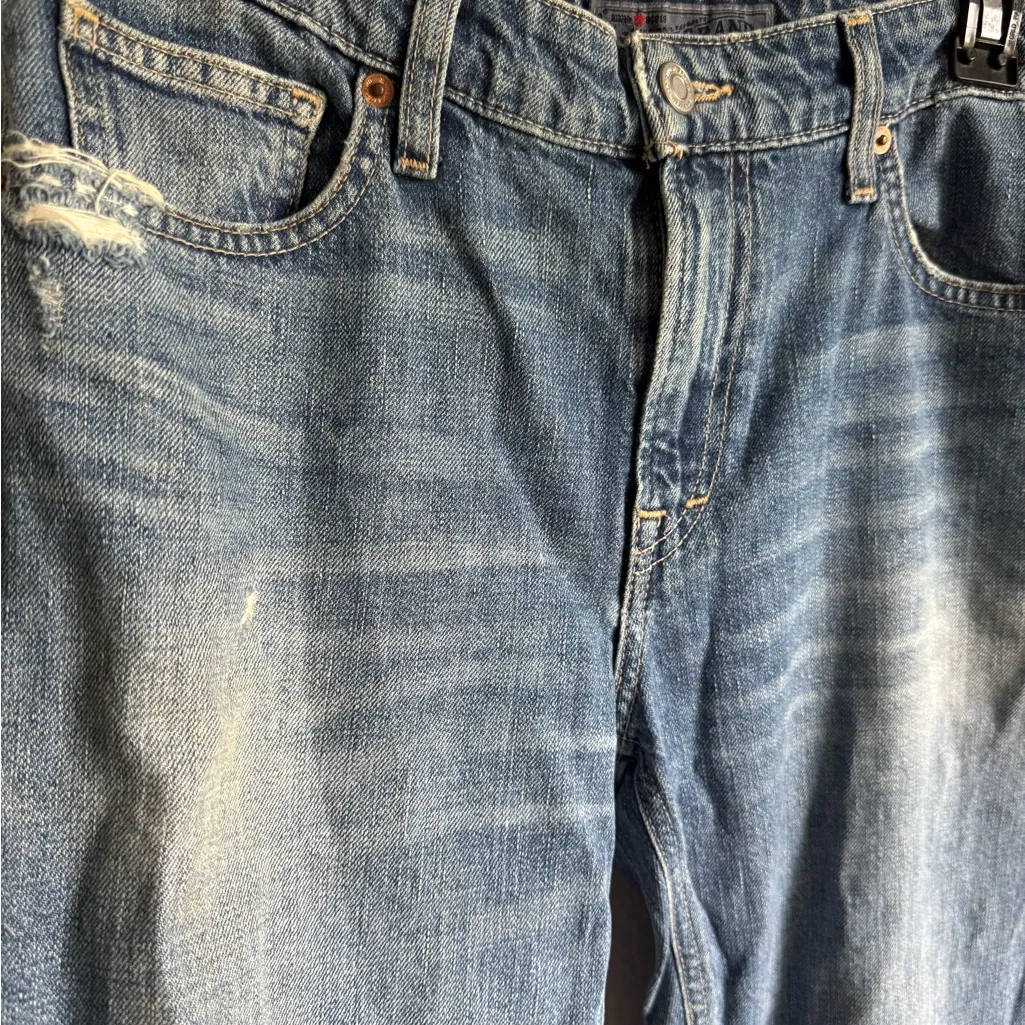 Lucky Brand Mid Wash Blue Denim Sienna Slim Boyfriend Jeans Womens 26 - Image 3