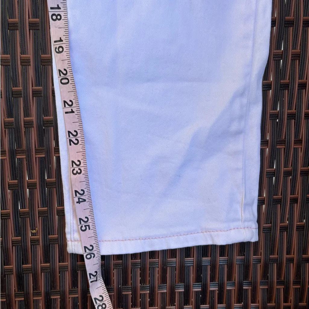 Anne Klein Light Pink Cropped Jeans - Image 7