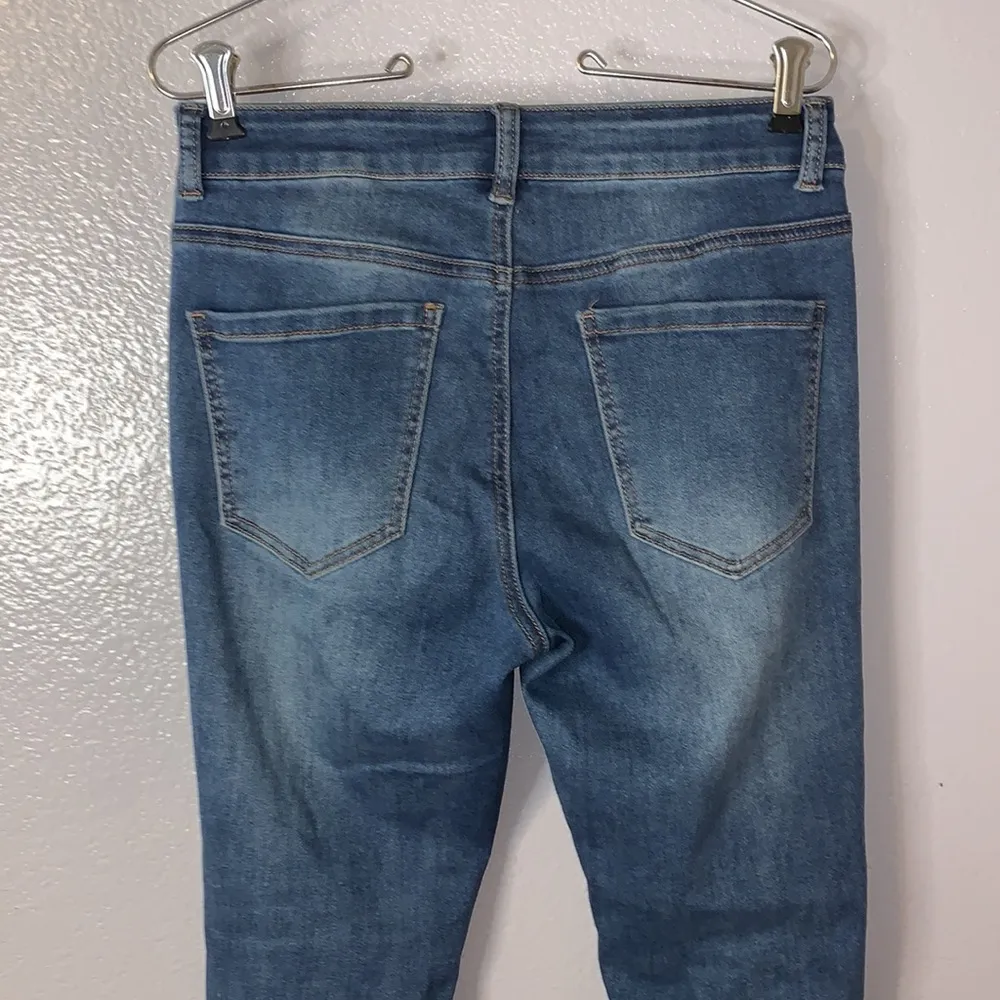 Rue 21  distressed high rise skinny Jegging jeans - Image 5