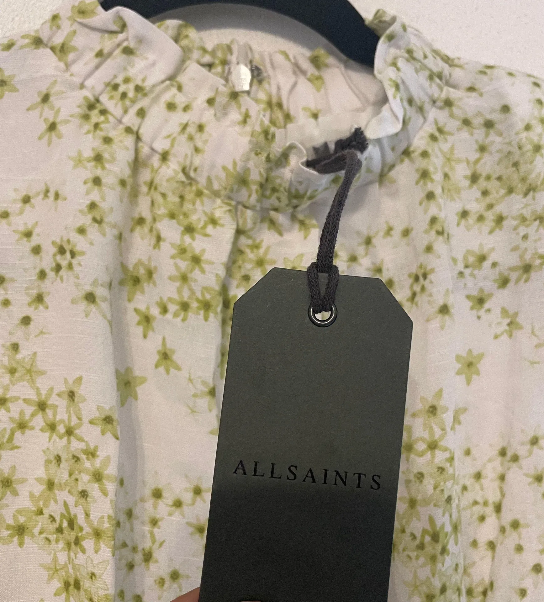 ALLSAINTS Rhys Amanzi Silk Blend Dress - Image 9