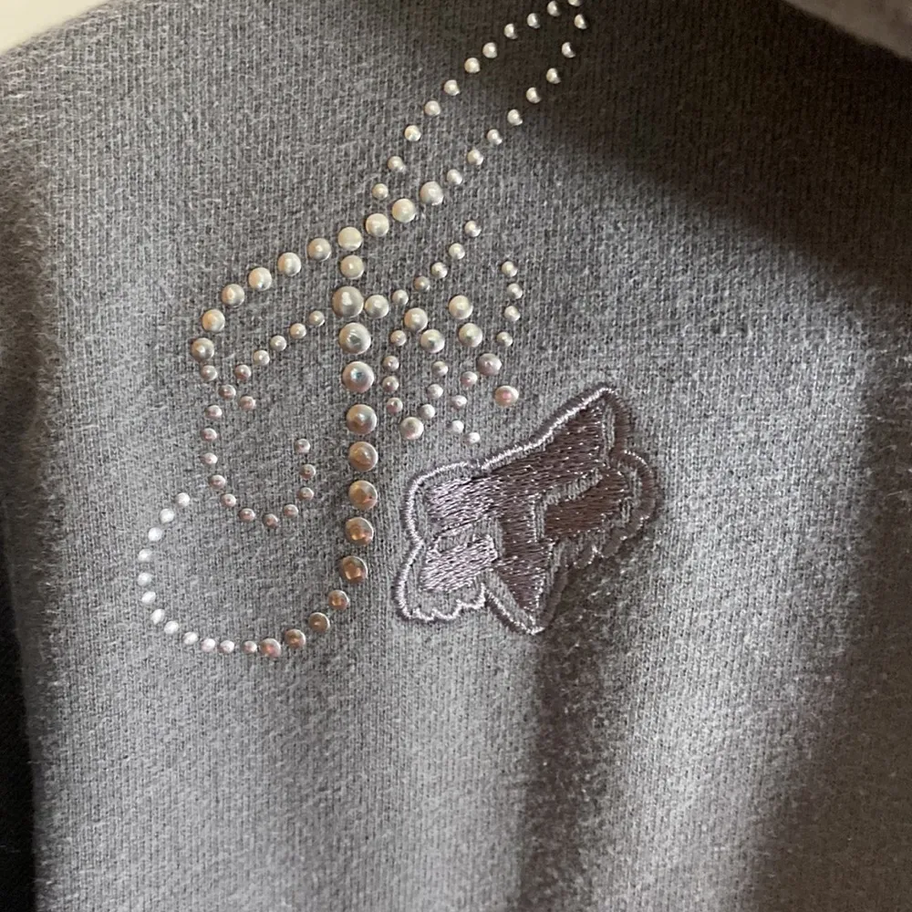 Women Fox’s racing hoodie​​ Gray Size M - Image 7