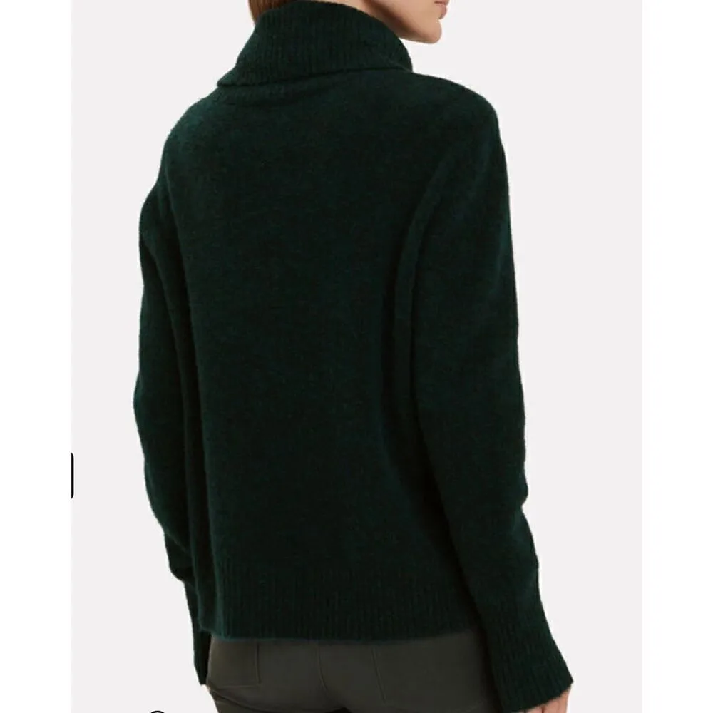 3.1 PHILLIP LIM Fringe Overlap Turtleneck Sweater Size M - Image 2