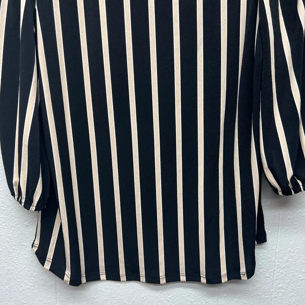 Adrianna Papell Top Medium Office Workwear Career Elegant Polished Sophisticated - Image 9