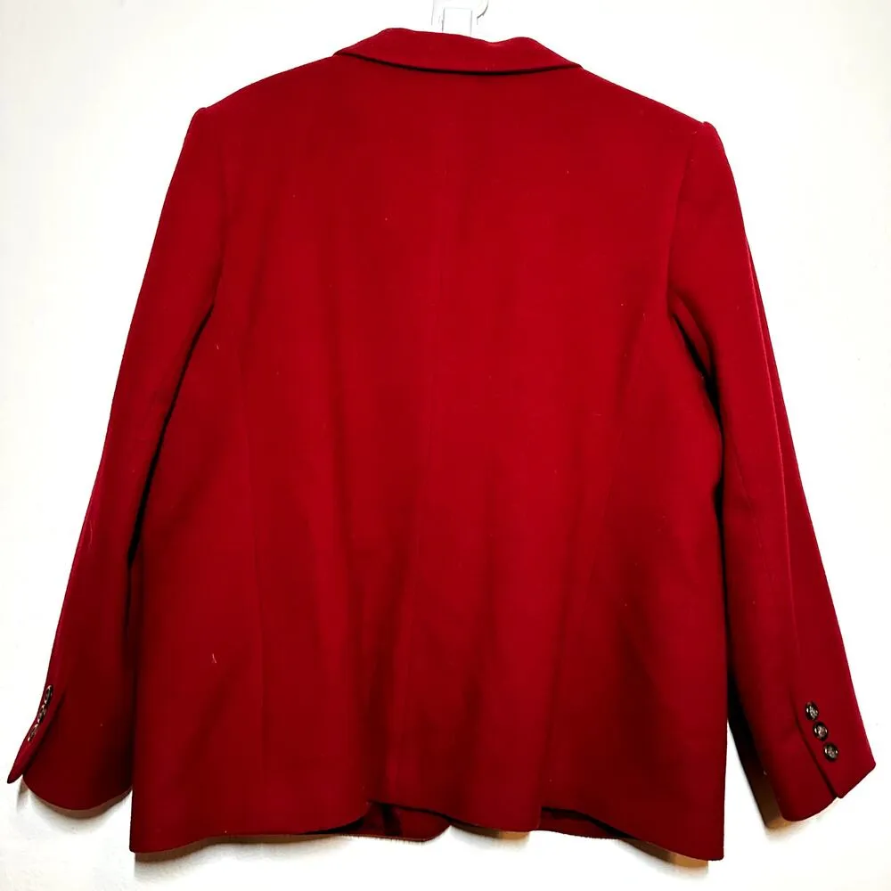 L.L. Bean Peacoat Wool Cashmere USA 3 - Image 4