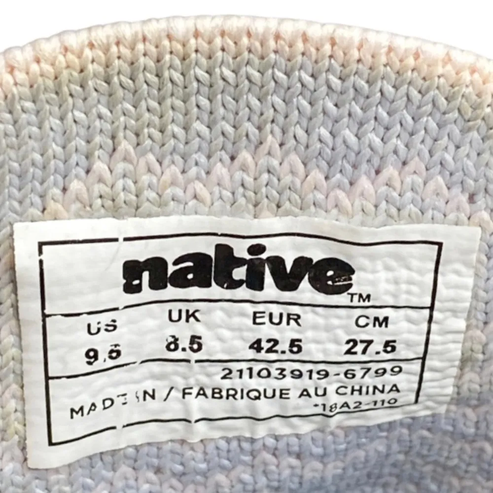 Native Shoes ☀︎︎ AP Mercury Liteknit Knit Sneakers ☀︎︎ Pink ☀︎ 9.5M 11.5W ☀︎ - Image 13