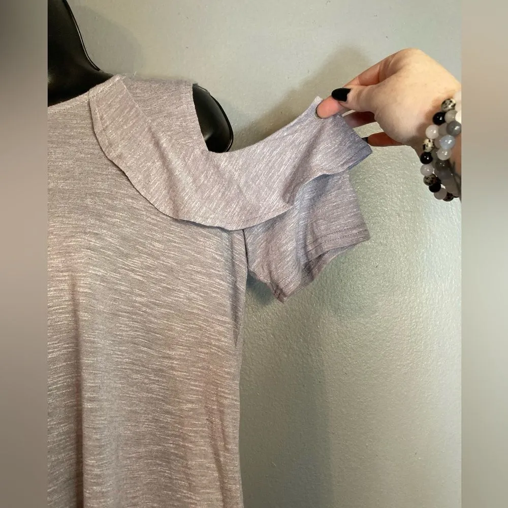 Juicy Couture gray cold shoulder blouse - Image 2
