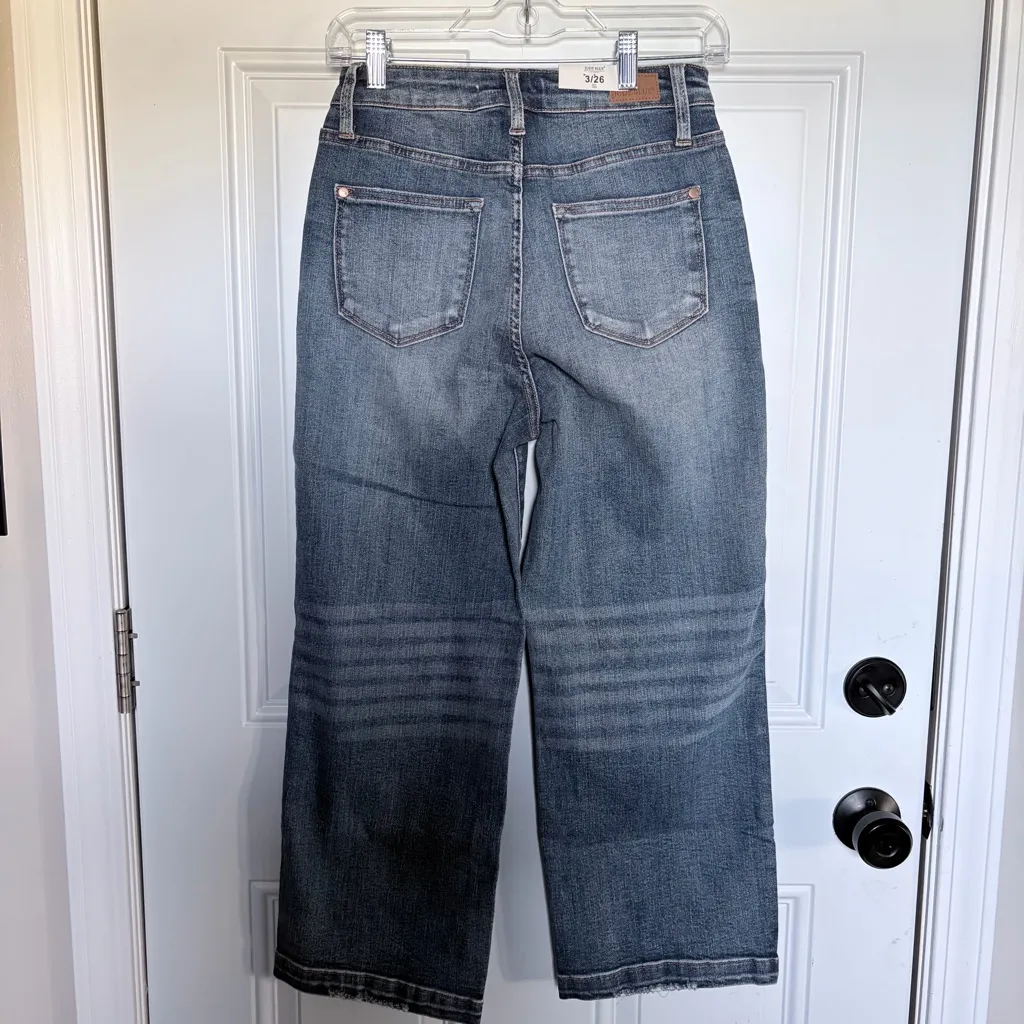 NWT Judy Blue wide leg jeans - Image 2