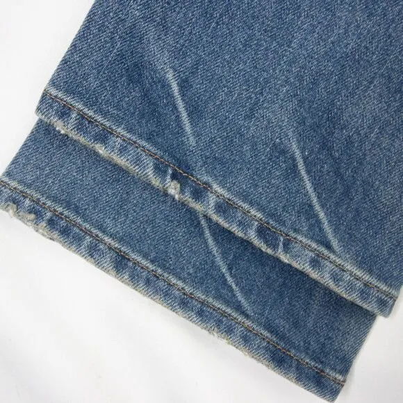 Madewell Rivet & Thread Cali Demi-Boot Jeans in Shetland Wash,  made in USA,‎ 25 - Image 14