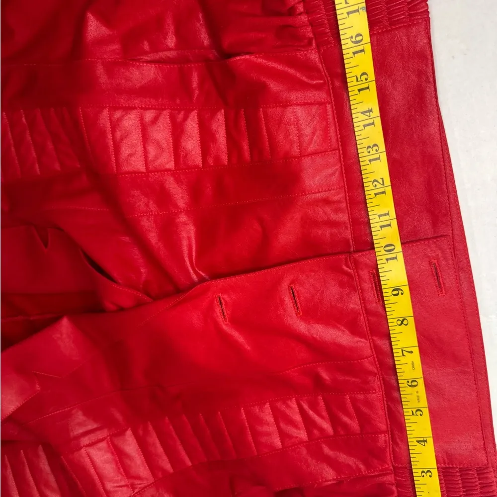 City Girl Polyester Red 1980s Vintage Suits,Separates for Women #145 Size 10 - Image 13