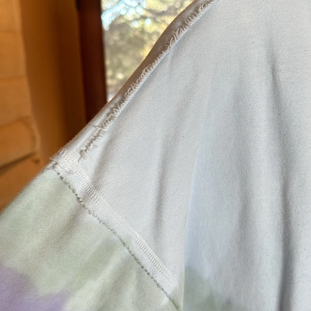 Free People Movement Ombre Metti Crew Sweatshirt Size Small Oversized Blue - Image 6